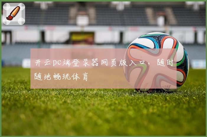 开云pc端登录器网页版入口，随时随地畅玩体育